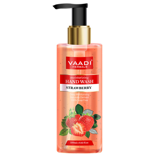 Deep Moisturizing Strawberry Hand Wash (250 ml / 8.5 fl oz )