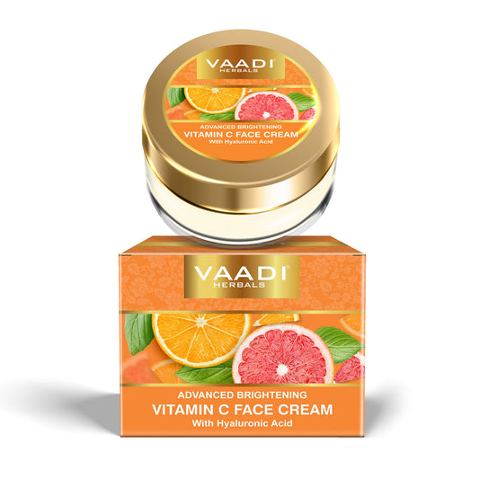 Vitamin C Face Cream with Hyaluronic Acid (30 gms / 1.1 oz)