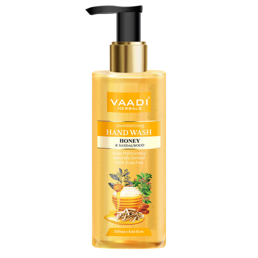 Deep Moisturizing Honey & Sandal Hand Wash (250 ml / 8.5 fl oz )