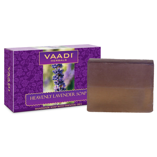 Heavenly Lavender Soap with Rosemary - Revitalizes & Hydrates Skin ( 75 gms / 2.7 oz)
