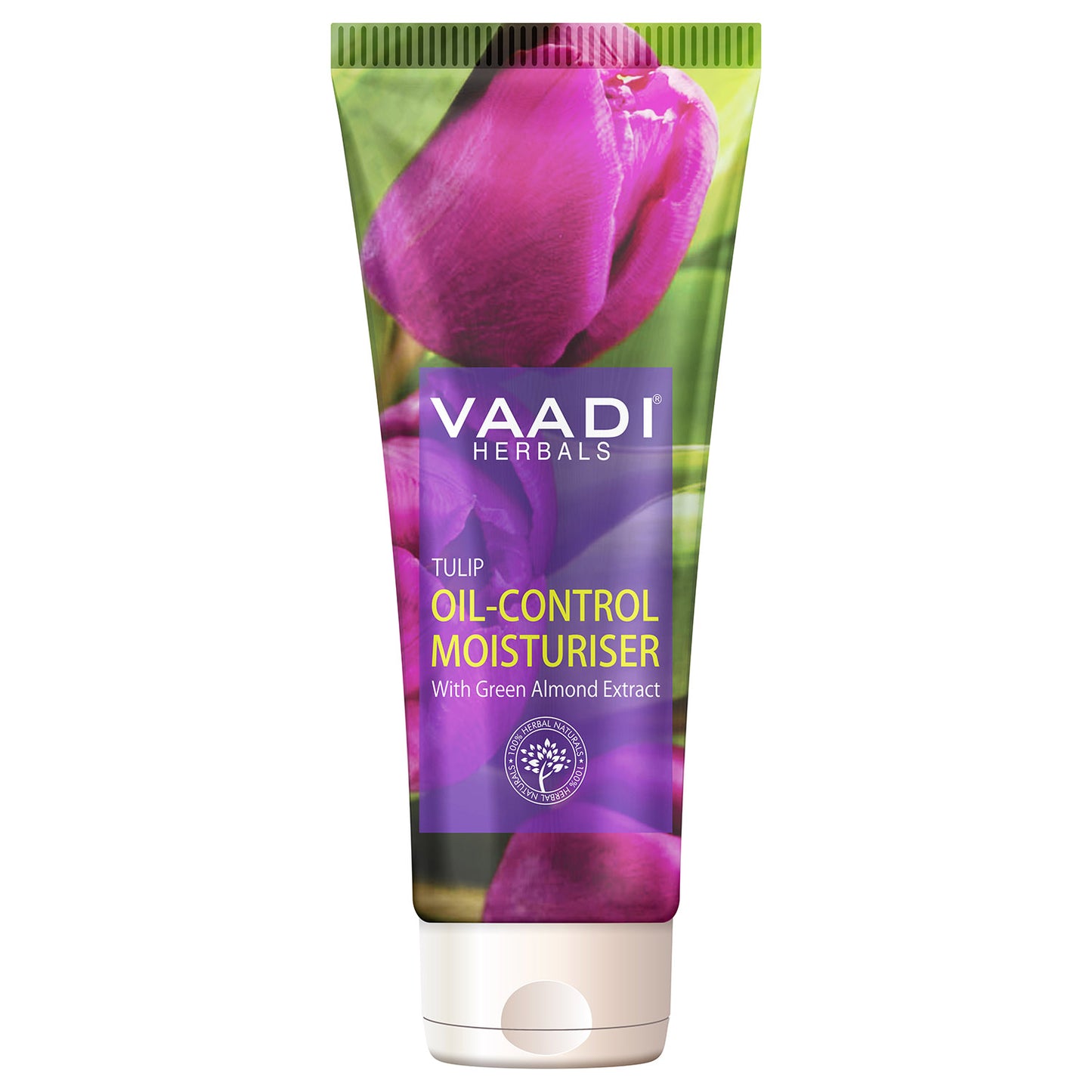 Tulip Oil Control Moisturiser with Green Almond Extract - Keeps Skin Oil Free - Makes Skin Feathery Soft (60 ml/ 2.1 fl oz)