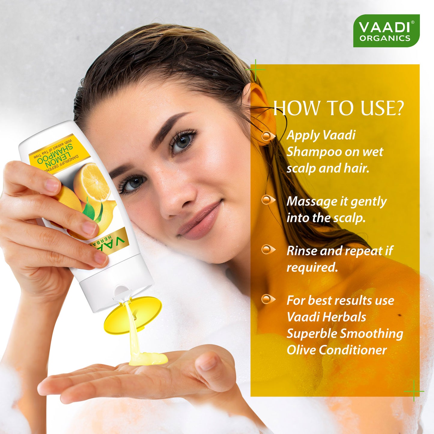 Dandruff Defense Lemon Shampoo with Olive Conditioner (2 x 110 ml/ 4 fl oz)