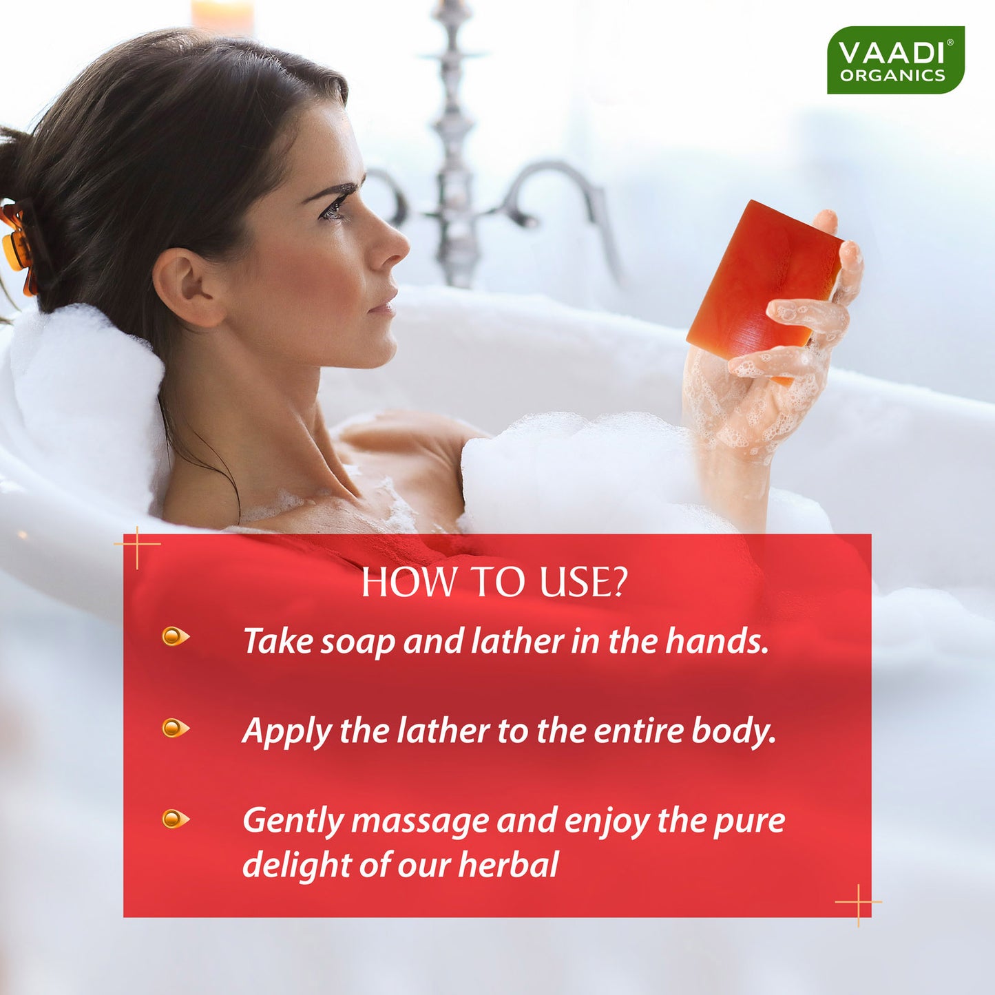 Fruit Splash Soap with Orange, Peach, Lemon & Green Apple - Multivitamin Rich - Keeps Skin Nourished (75 gms/2.7 oz)