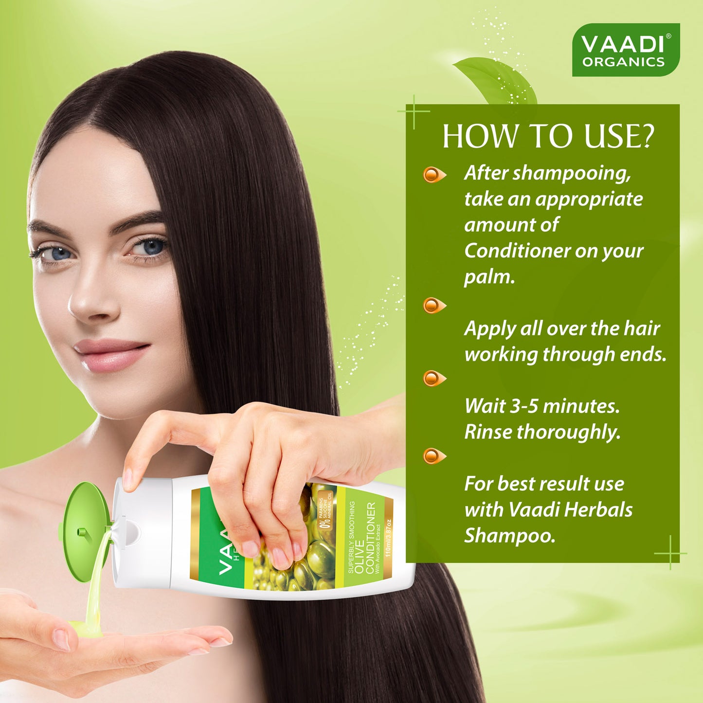 Amla Shikakai Shampoo - Hairfall & Damage Control with Olive Conditioner (2 x 110 ml/ 4 fl oz)