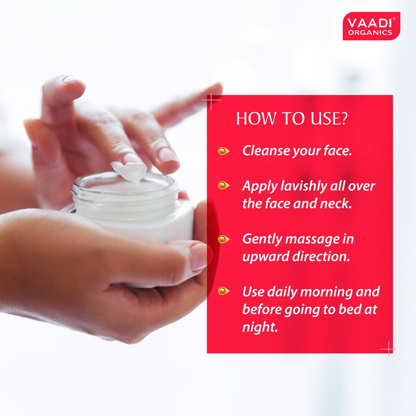 Anti Ageing Cream with Almond, Wheatgerm - Boosts Collagen & Delays Wrinkles - Keeps Skin Soft & Youthful (30 gms / 1.1 oz)