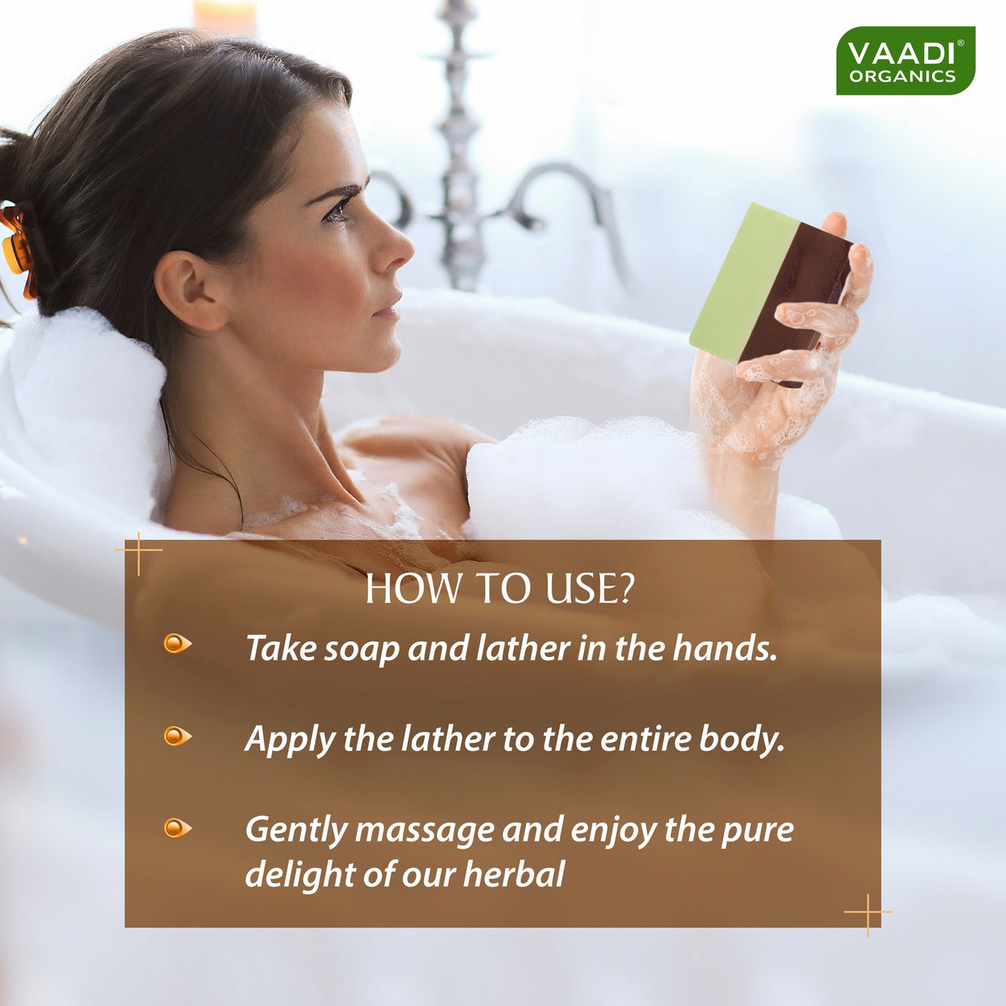Tempting Organic Chocolate & Mint Soap - Deep Moisturising - Releives Irritated Skin (6 x 75 gms / 2.7 oz)