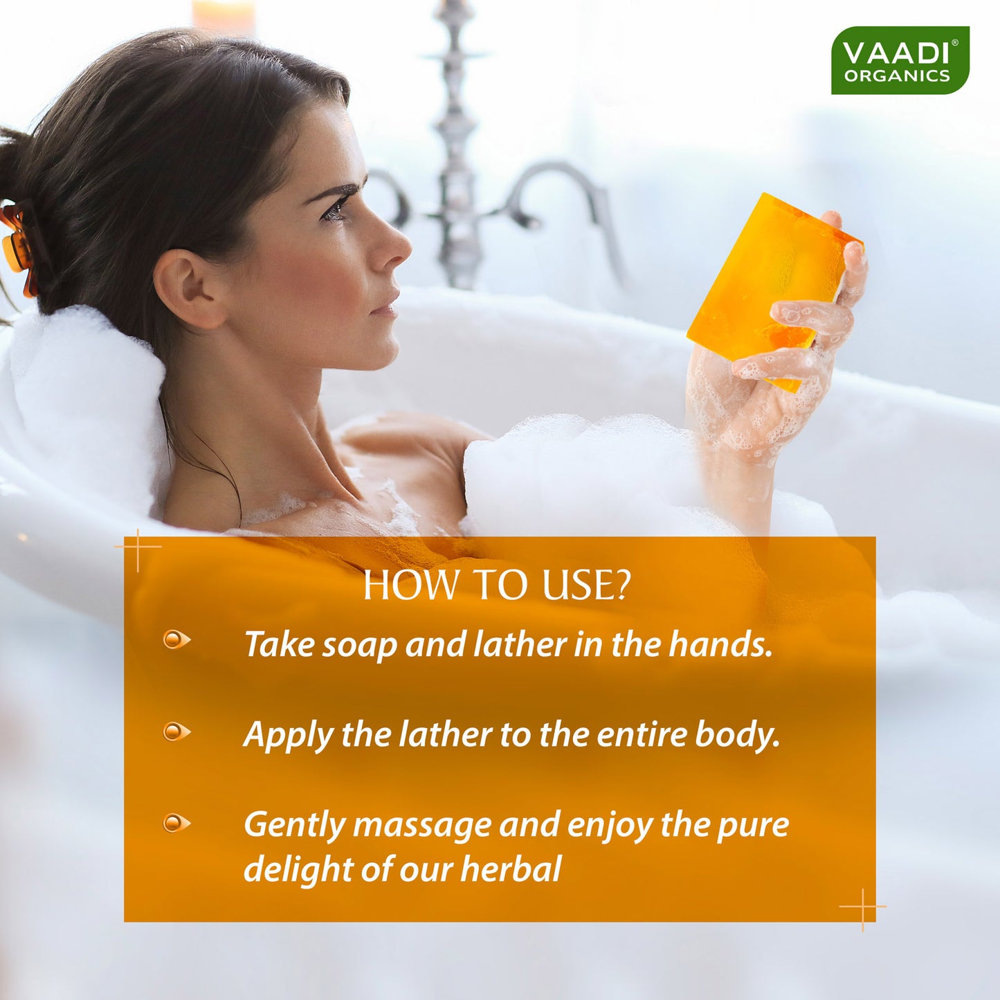Fresh Papaya Soap - Clears Impurities off Skin - Lightens Skin Tone - Gives a Natural Glow (75 gms / 2.7 oz)