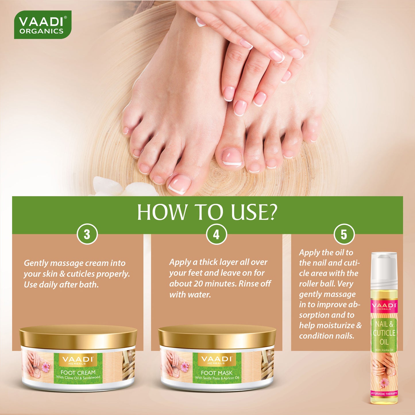 Pedicure Manicure Spa Kit - Repairs Damaged Skin (640-gms-22-6-fl-oz)
