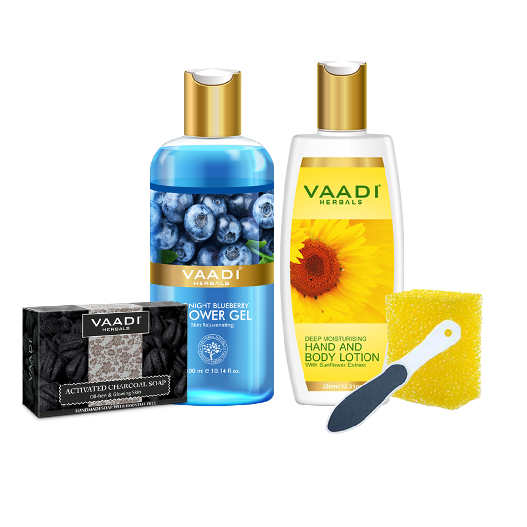 Organic Body Care Set - Get Clean, Soft & Hydrated Skin