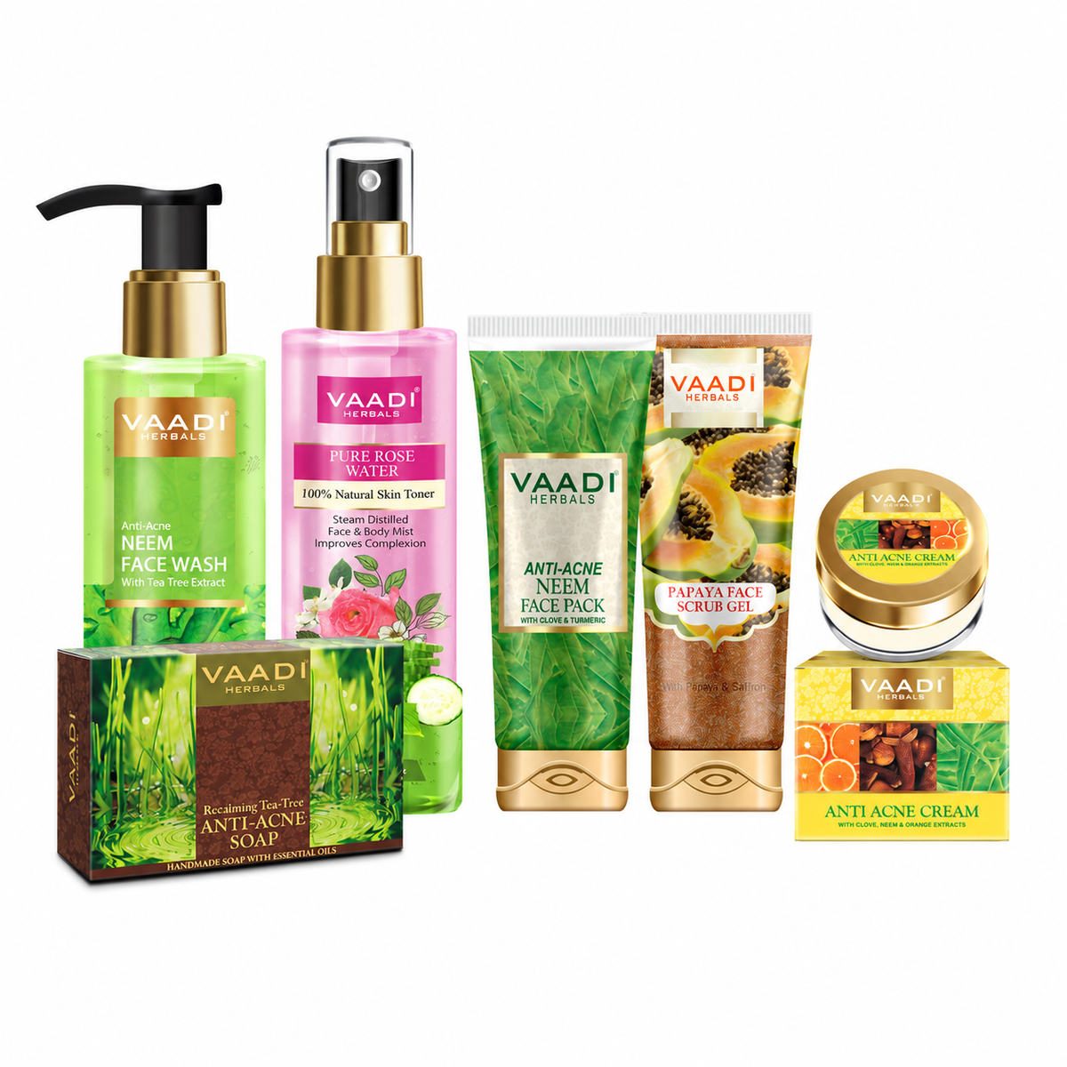 Anti-Acne Skin Care Set - Get Clear, Smooth & Acne Free Skin
