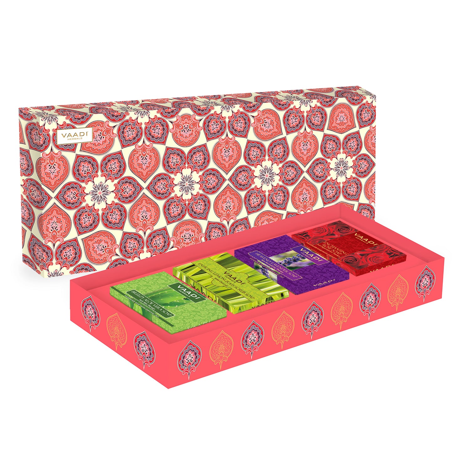 Exotic Fragrance Collection - 4 Premium Handmade Soap Gift Box (75 gms X 4)