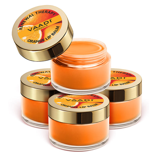 Skin Renewing Orange and Shea Butter Lip Balm (4 x 10 gms/0.4 oz)