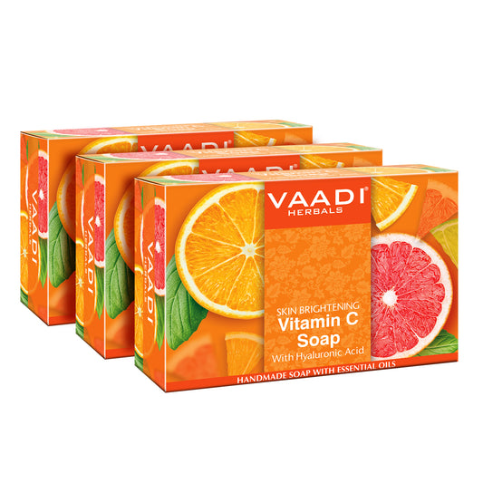 Vitamin C Soap with Hyaluronic Acid (3 x 75 gms / 2.7 oz)