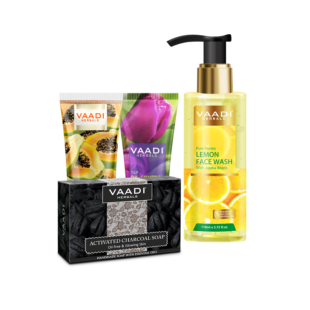 Oily Skin Care Set - Get Oil-Free, Glowing Skin