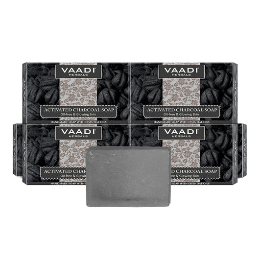 Activated Charcoal Soap (6 x 75 gms / 2.7 oz)