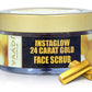 Organic 24 Carat Gold Scrub with Sandalwood & Turmeric - Clears Oil & Impurities - Makes Skin Luminous ( 50 gms / 2oz)