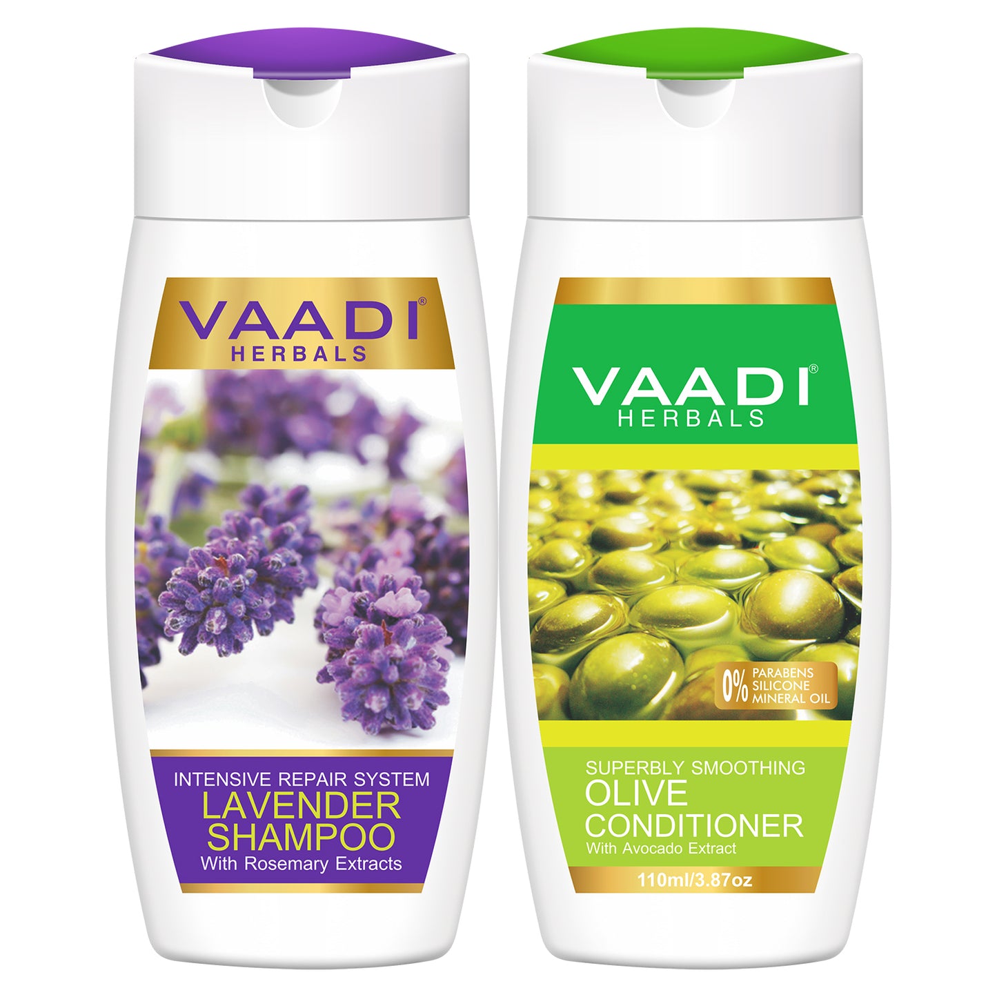 Lavender Shampoo with Olive Conditioner (2 x 110 ml/4 fl oz)
