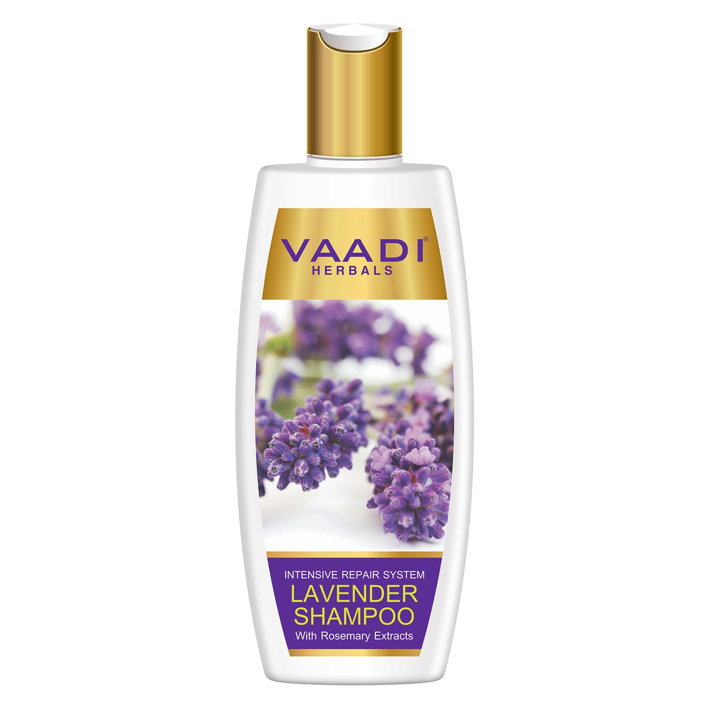 Intensive Repair Organic Lavender Shampoo with Rosemary Extract- Improves Hair Growth - Ultra Nourishing (350 ml/ 12 fl oz)