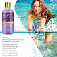 Heavenly Organic Lavender & Rosemary Shower Gel - Skin Rejuvenating Therapy - Relieves Puffiness (300 ml / 10.2 fl oz)