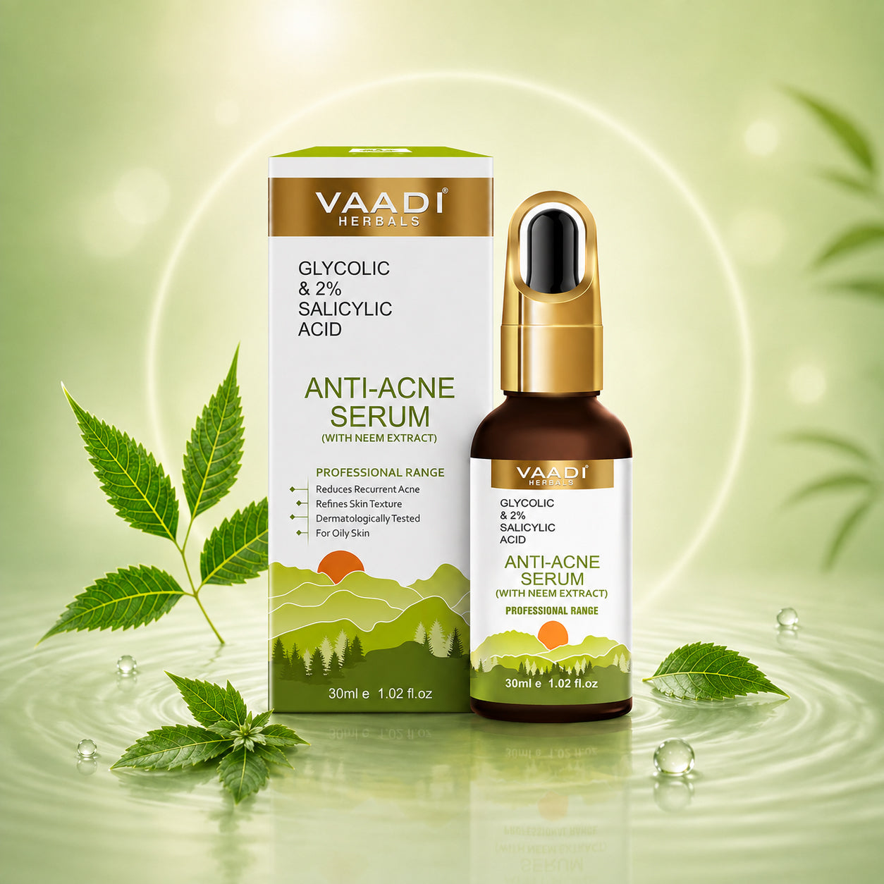Anti-Acne Serum With Glycolic & 2% Salicylic Acid (30 ml)