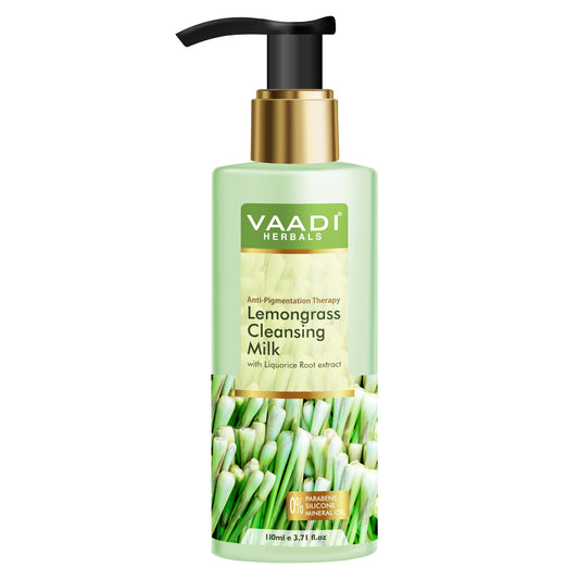Lemongrass Cleansing Milk with Liquorice Root extract - Anti Pigmentation Therapy (110 ml / 4 fl oz )