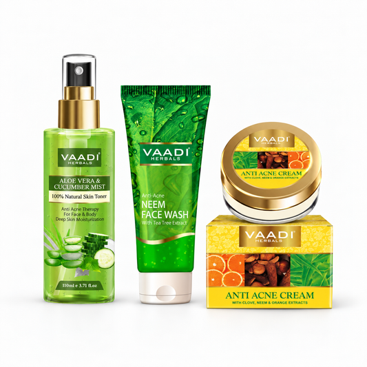 Anti-Acne & Oil Control  Neem Clarifying Daily Routine