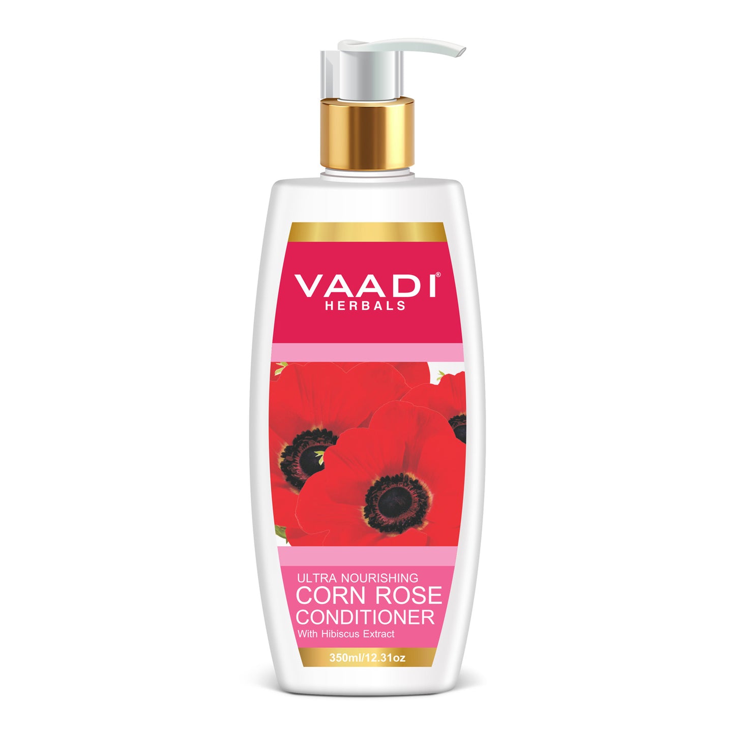 Superbly Smoothing Heena Shampoo with Green Tea Extract - Ultra Nutrient Rich Corn Rose Conditioner ( 2 x 350 ml/ 12 fl oz)