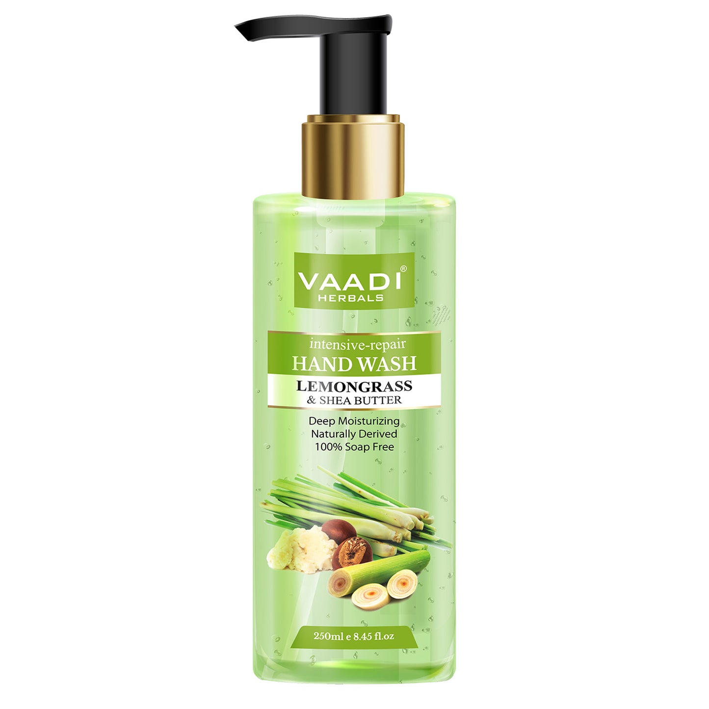 Rejuvenating - Pack of 2 Luxurious Handwash - Lemongrass & Rose (2 x 250 ml / 8.5 fl oz )
