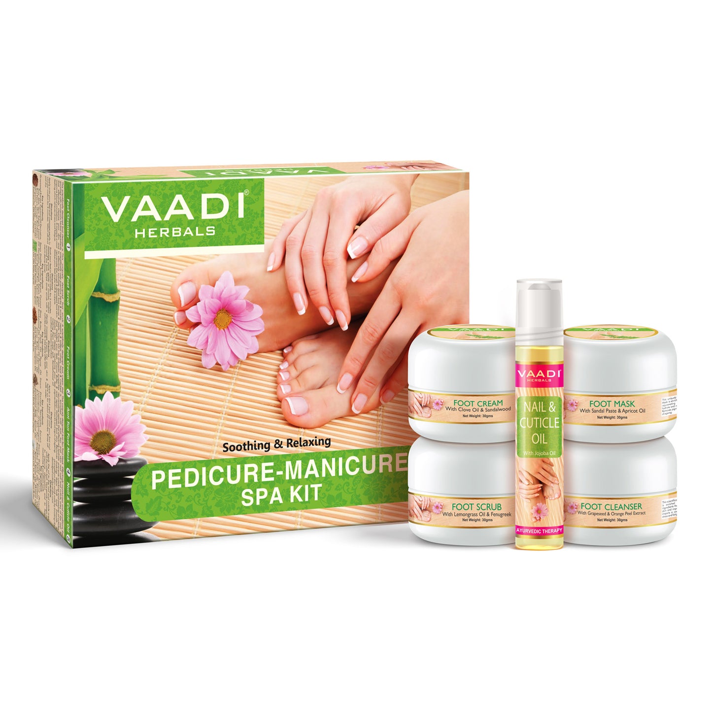 Pedicure Manicure Spa Kit - Repairs Damaged Skin (135-gms-4-6-fl-oz)