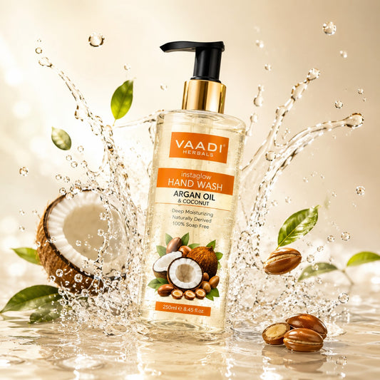 Instaglow Argan Oil & Coconut Hand Wash (250 ml / 8.5 fl oz )