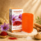 Saffron Sandal Facial Bar with Orange Peel Extract - Lightens Marks- Makes Skin Flawless (6 x 25 gms/0.9 oz)