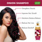 Hair-Fall Control Onion Shampoo With Black Seed Oil, Plant Keratin & Pro Vitamin B5 Suitable For All Hair Types ( 350ml / 12 fl oz)