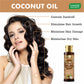 100% Pure Coconut oil with Aloe Vera- Anti-hairfall-Moisturizes Dry Skin-Promotes Hair Growth-Skin Hydrating-For All Types of Skin & Hair- (120 ml / 4.05 oz)