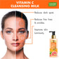 Vitamin C Cleansing Milk with Pro Vitamin B-5 & Glycolic Acid (250 ml/8.45 fl oz) (Buy 1 Get 1 Free)