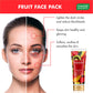 Refreshing Organic Fruit Face Pack with Apple, Lemon & Cucumber - Protects & Revitalizes Skin  (2 x 120 gms/ 4.3 oz)