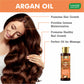 Cold Pressed Morrocon Argan Oil with Avocado- For Hair, Skin & Nails- Promotes Hair Growth- Skin Moisturisation-Healthy Nail Growth - UV Protection- (120 ml / 4.05 oz)