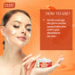 Saffron Skin Brightening Massage Gel with Basil Oil & Shea Butter - Improves Complexion - Reduces Puffiness ( 50 gms/2 oz)