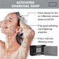 Activated Charcoal Soap (75 gms / 2.7 oz) (Buy 1 Get 1 Free)