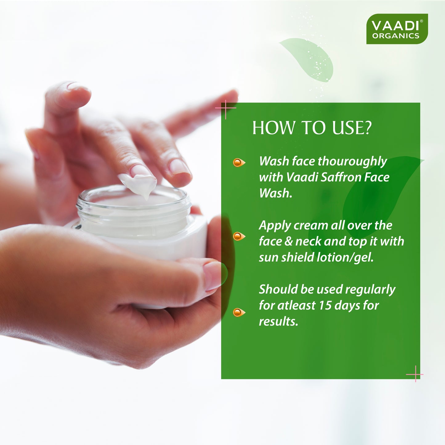 Fairness Cream with Saffron, Aloe Vera & Turmeric Extract - Lightens Marks & Blemishes - Makes Skin Flawless ( 30 gms / 1.1 oz)