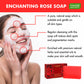 Enchanting Rose Soap with Mulberry Extract - Anti Pigmentation Therapy - Reduce Dark Spots & Patches (75 gms/2.7 oz)