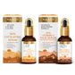 GLOWING FACE SET - AM PM COMBO- Skin Exfoliating Serum With Vitamin C Serum Combo (2 x 30 ml/ 1.2 fl oz)