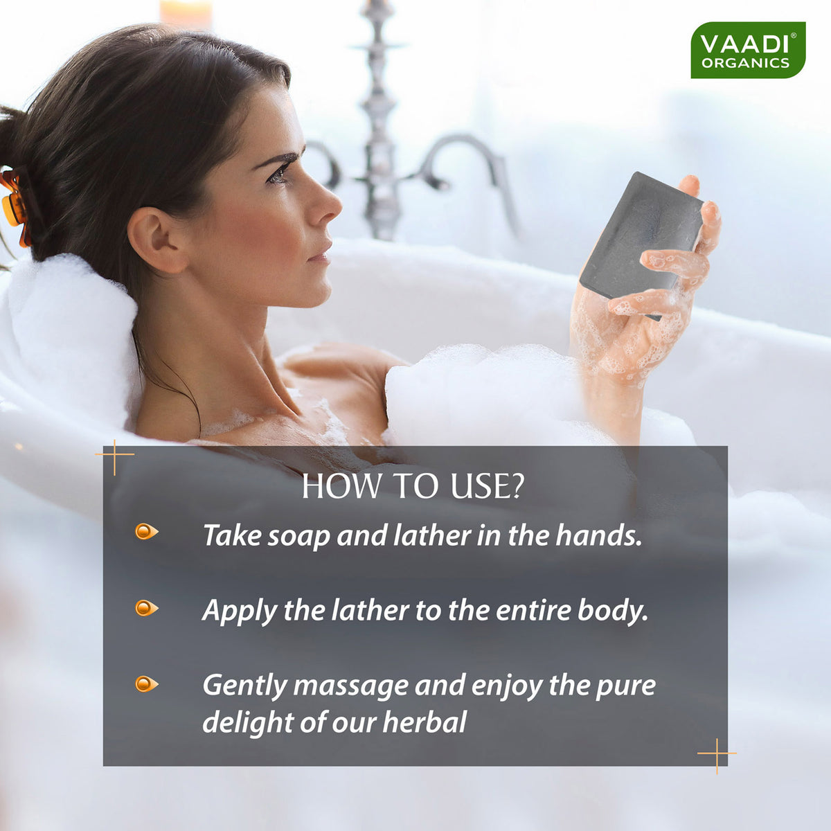 Activated Charcoal Soap (75 gms / 2.7 oz) (Buy 1 Get 1 Free)