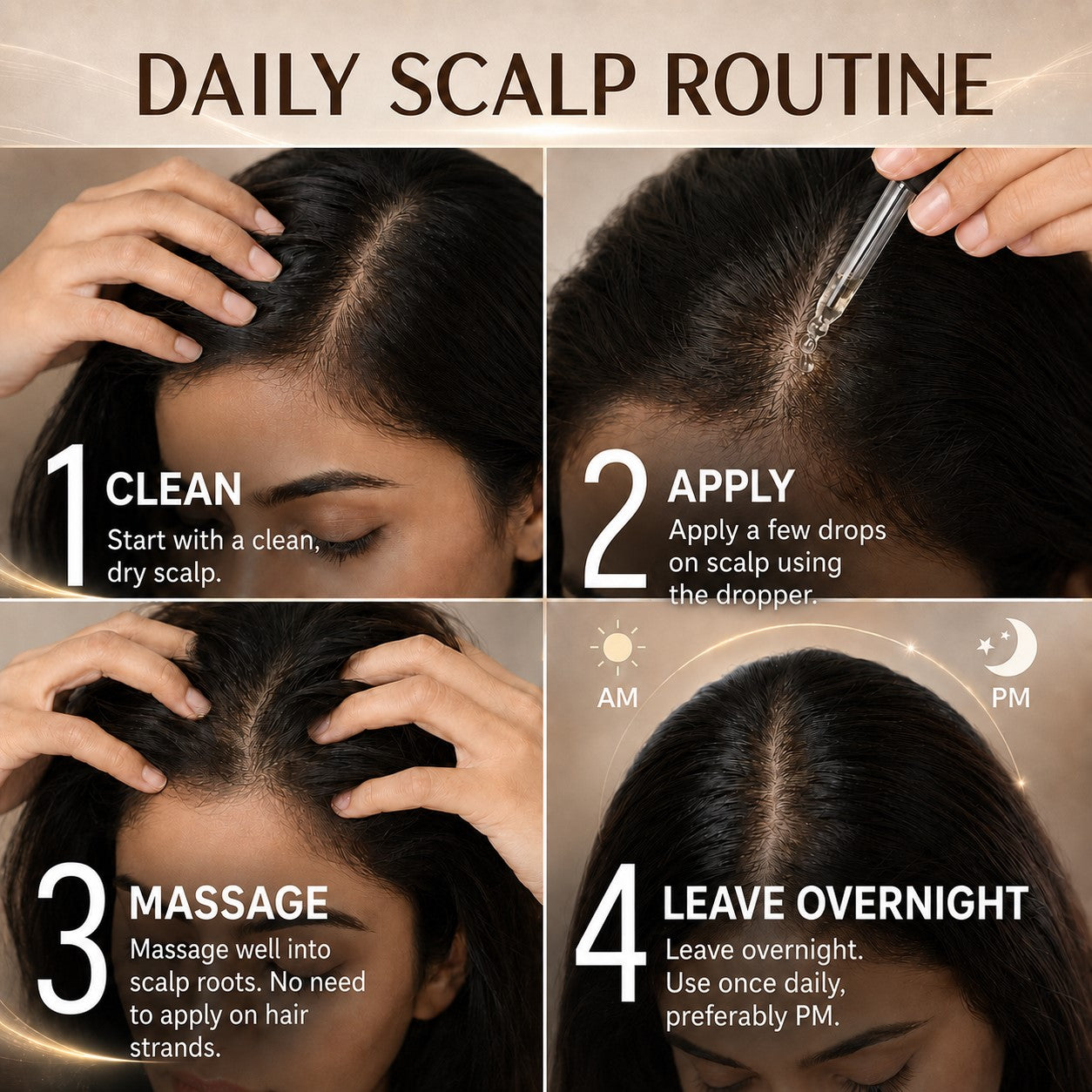 BIOTIN + Plant Keratin HAIR GROWTH SERUM (With Argan Oil & Squalane) (30 ml / 1.02 fl.oz)