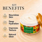 Fresh Fruit Massage Cream with Apple, Papaya & Kokum Butter - Deep Nourishes - Enhances Complexion (500 gms / 17.7 oz)