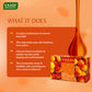 Perky Peach Soap with Almond Oil - Skin Nourishing - Rehydrates (12 x 75 gms / 2.7 oz)