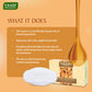 Rehydrating Organic Lavish Almond Soap with Honey & Aloe Vera - Improves Complexion - Keeps Skin Nourished (3 x 75 gms/2.7 oz)