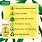 Dandruff Defense Lemon Shampoo with Tea Tree Extract - Disinfects Scalp - Prevents Hairfall (3 x 110 ml/ 4 fl oz)