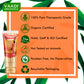 Strawberry Scrub Moisturising Lotion with Walnut Grains- Lightens Skin Tone - Reduces Pigmentation - Removes Dead Cells (110 ml/ 4 fl oz)