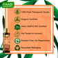 Cold Pressed Vitamin E Castor Oil with Rosemary Extract- For Hair, Skin & Nails- Promotes Hair Growth-Skin Hydrating-Strengthens Nails- Provides Shine-Reduces Hair Breakage-(120 ml / 4.05 oz)