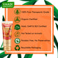 Organic Face & Body Scrub with Walnut & Apricot - Exfoliates & Unclogs Pores - Keeps Skin Youthful ( 110 gms / 4 oz)